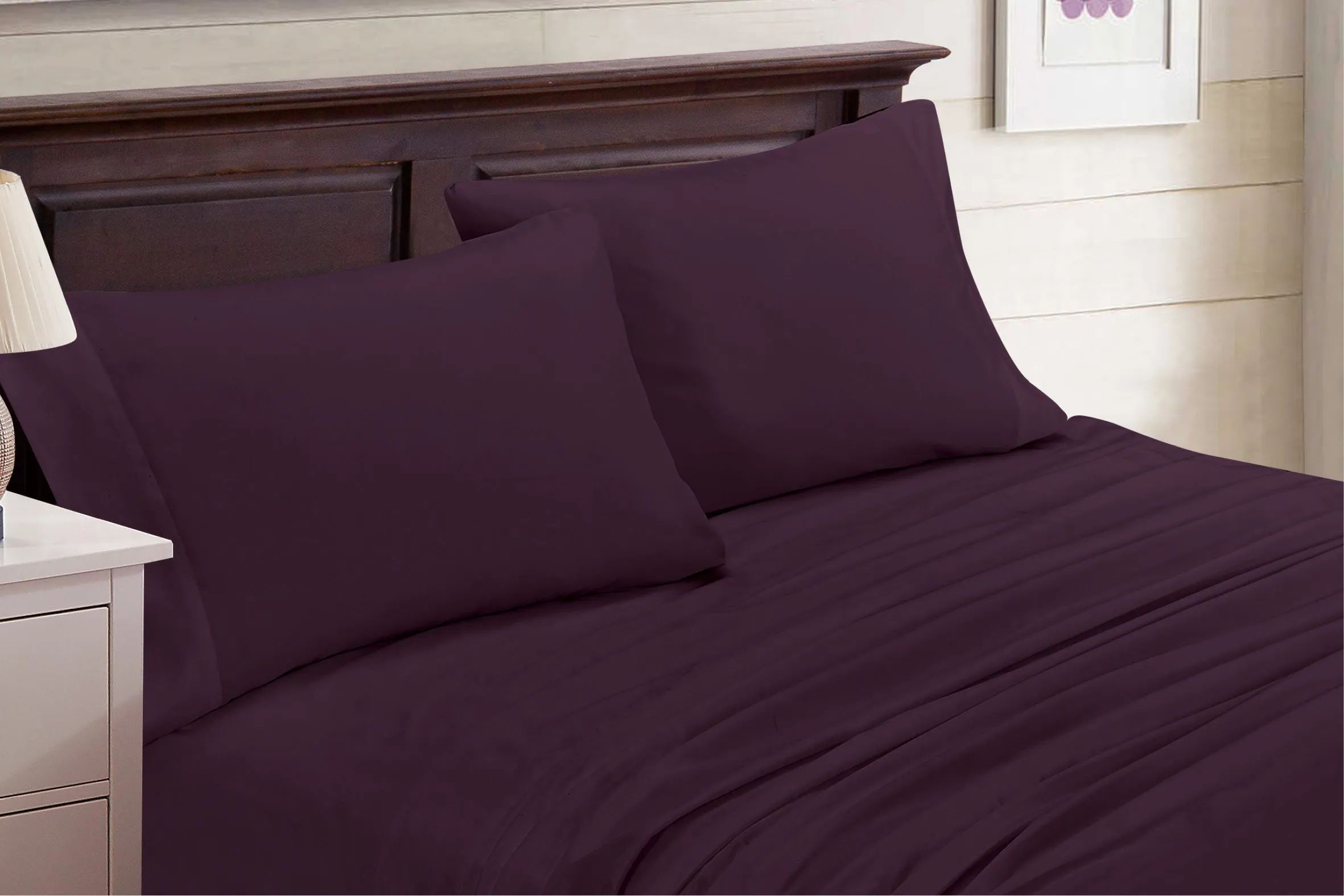 4-Piece Set: Bamboo Blend Bedsheets