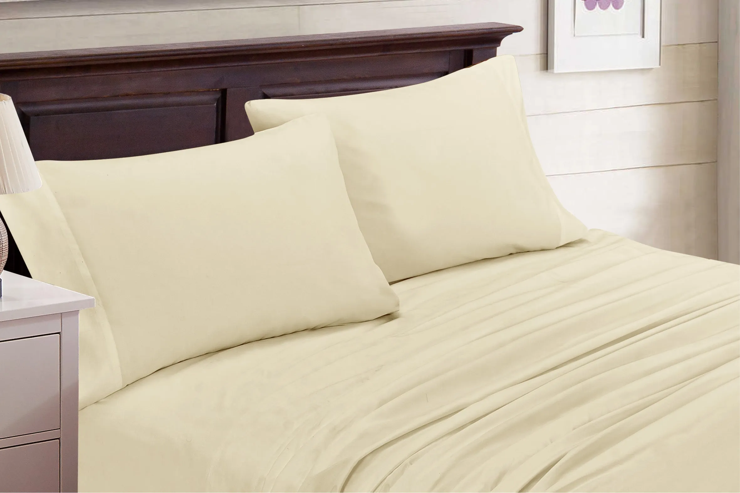 4-Piece Set: Bamboo Blend Bedsheets