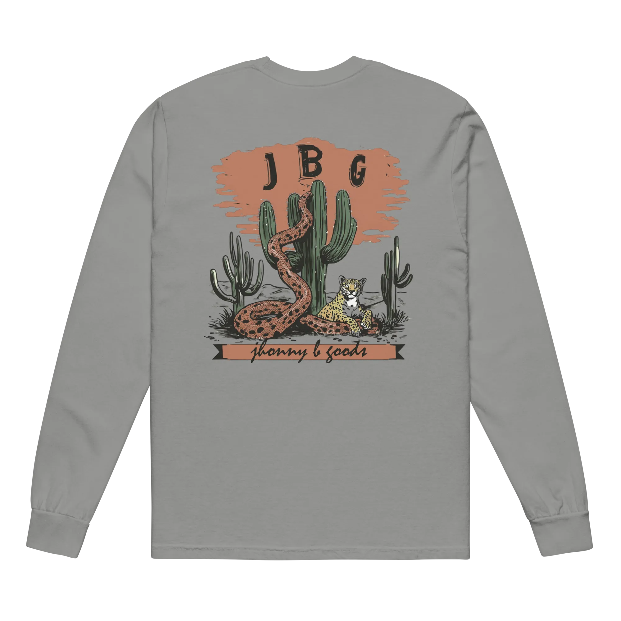 Baja Snake - Women's Vintage surf heavyweight long-sleeve Tee
