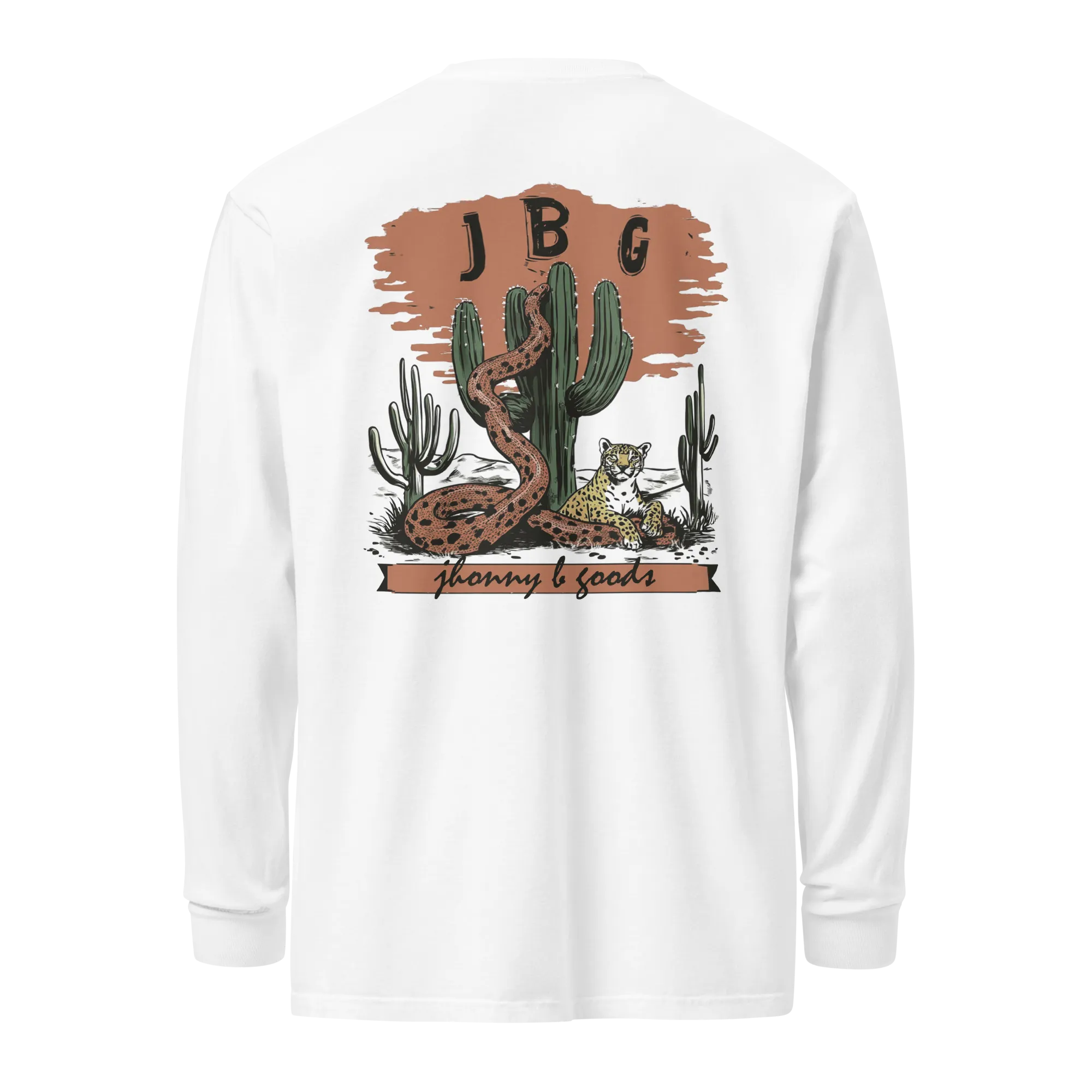 Baja Snake - Women's Vintage surf heavyweight long-sleeve Tee