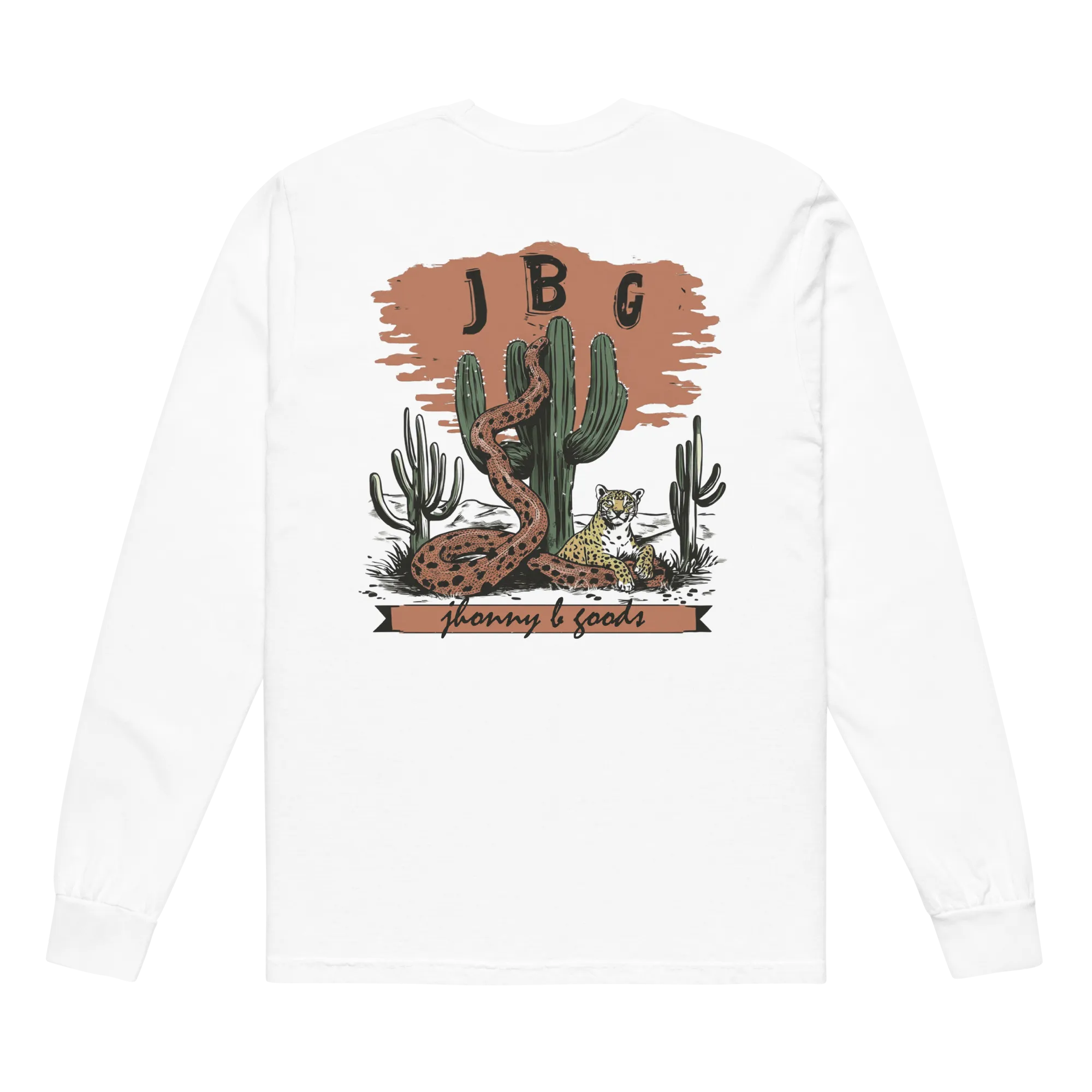Baja Snake - Women's Vintage surf heavyweight long-sleeve Tee