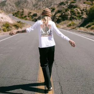 Baja Snake - Women's Vintage surf heavyweight long-sleeve Tee