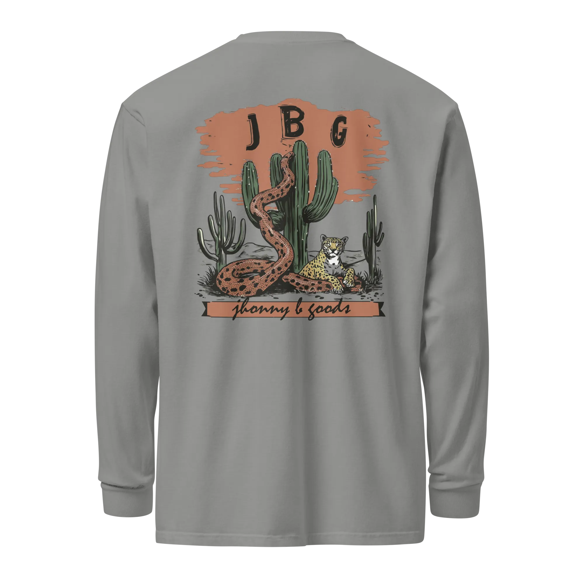 Baja Snake - Women's Vintage surf heavyweight long-sleeve Tee