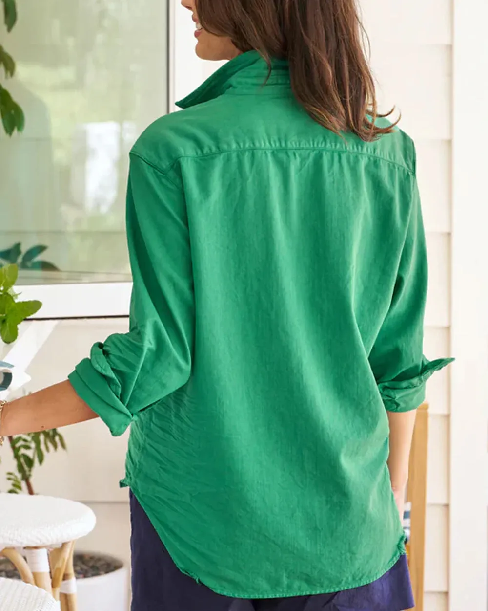 Clover Denim Eileen Button Up Shirt