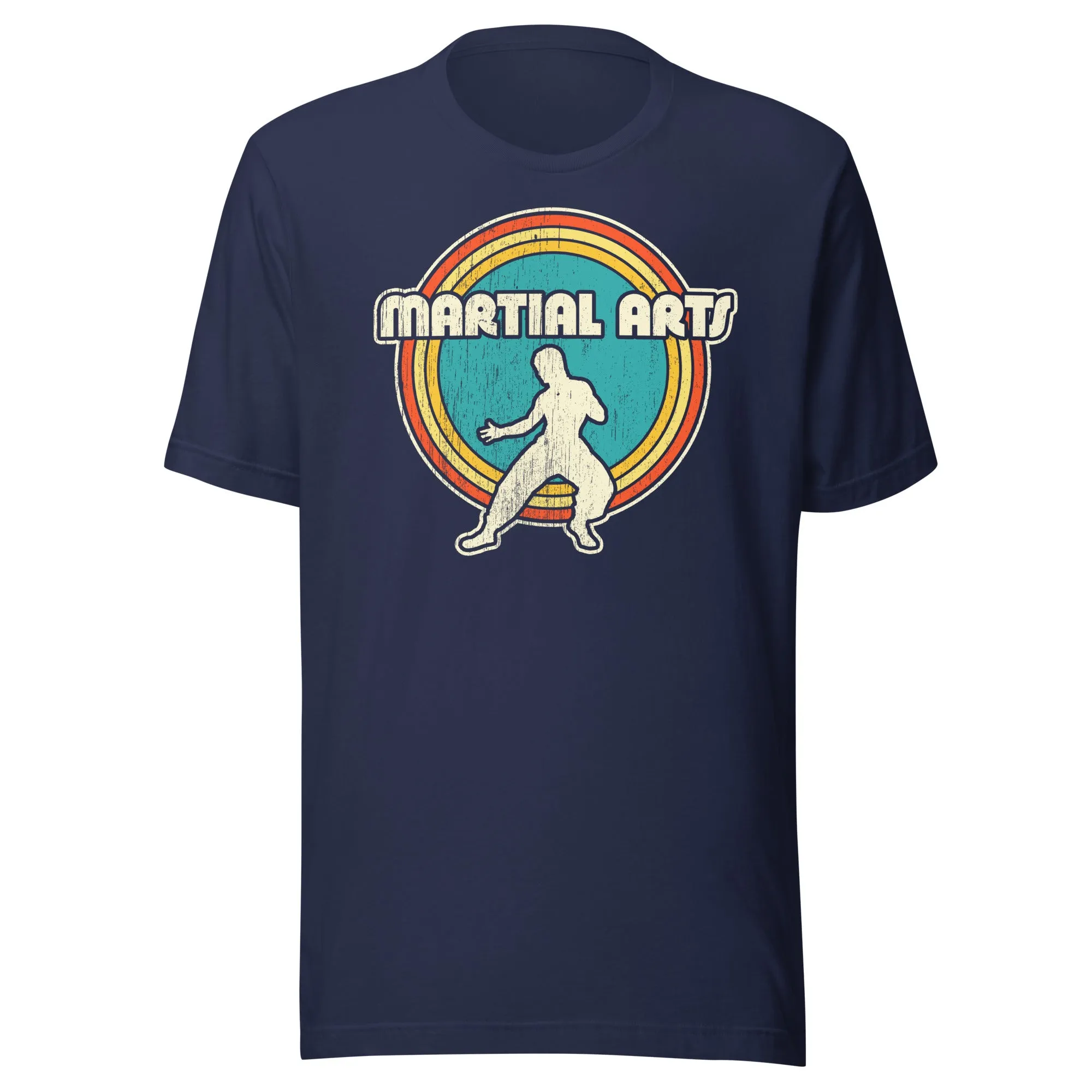 Distressed Vintage Martial Arts Shirt