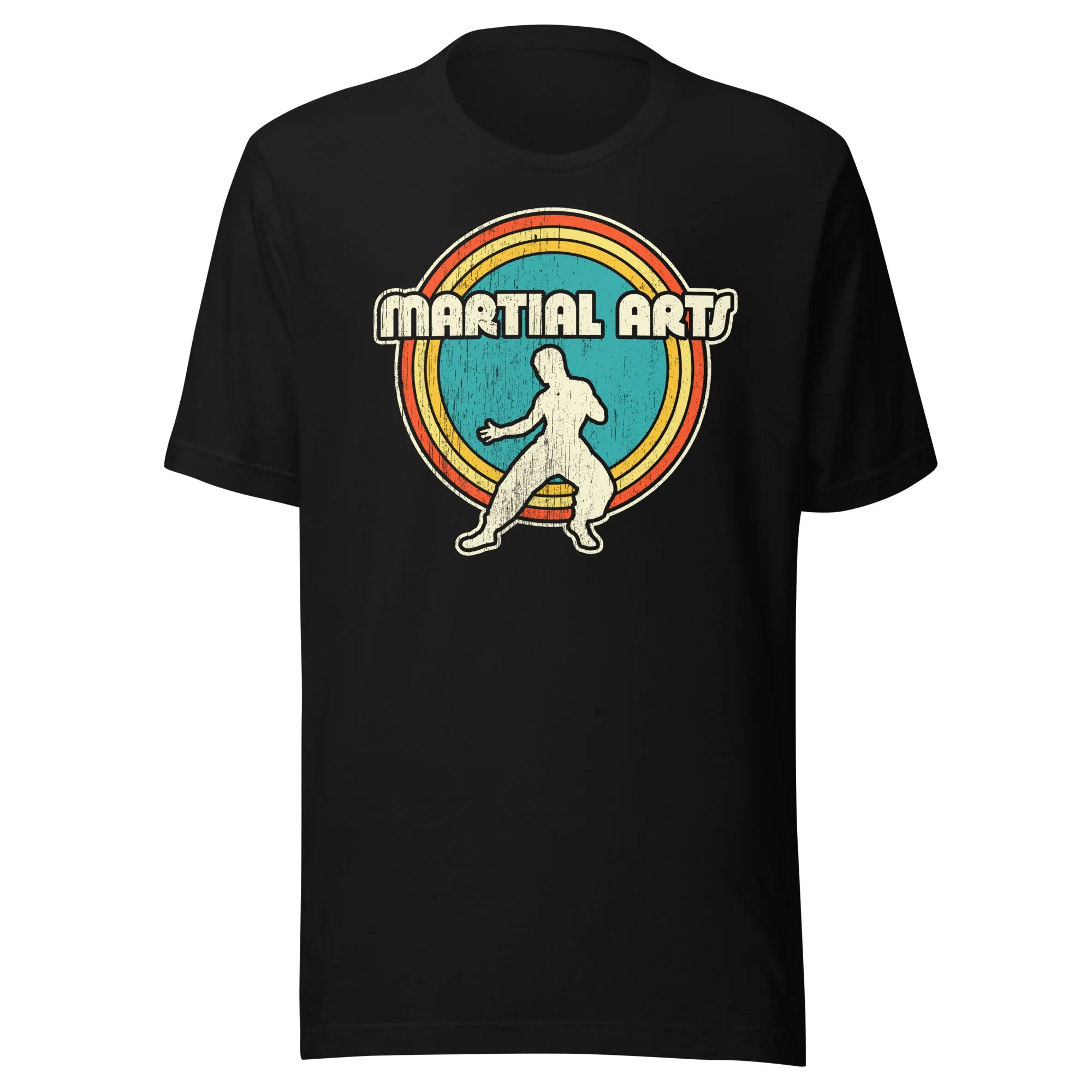 Distressed Vintage Martial Arts Shirt