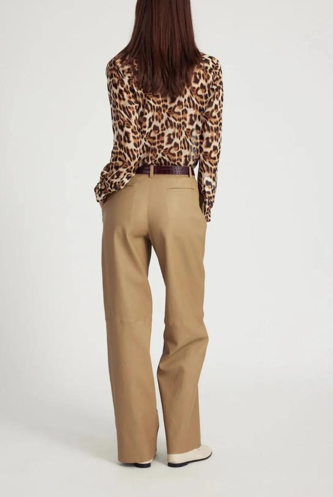 Fitted Button Up | Leopard