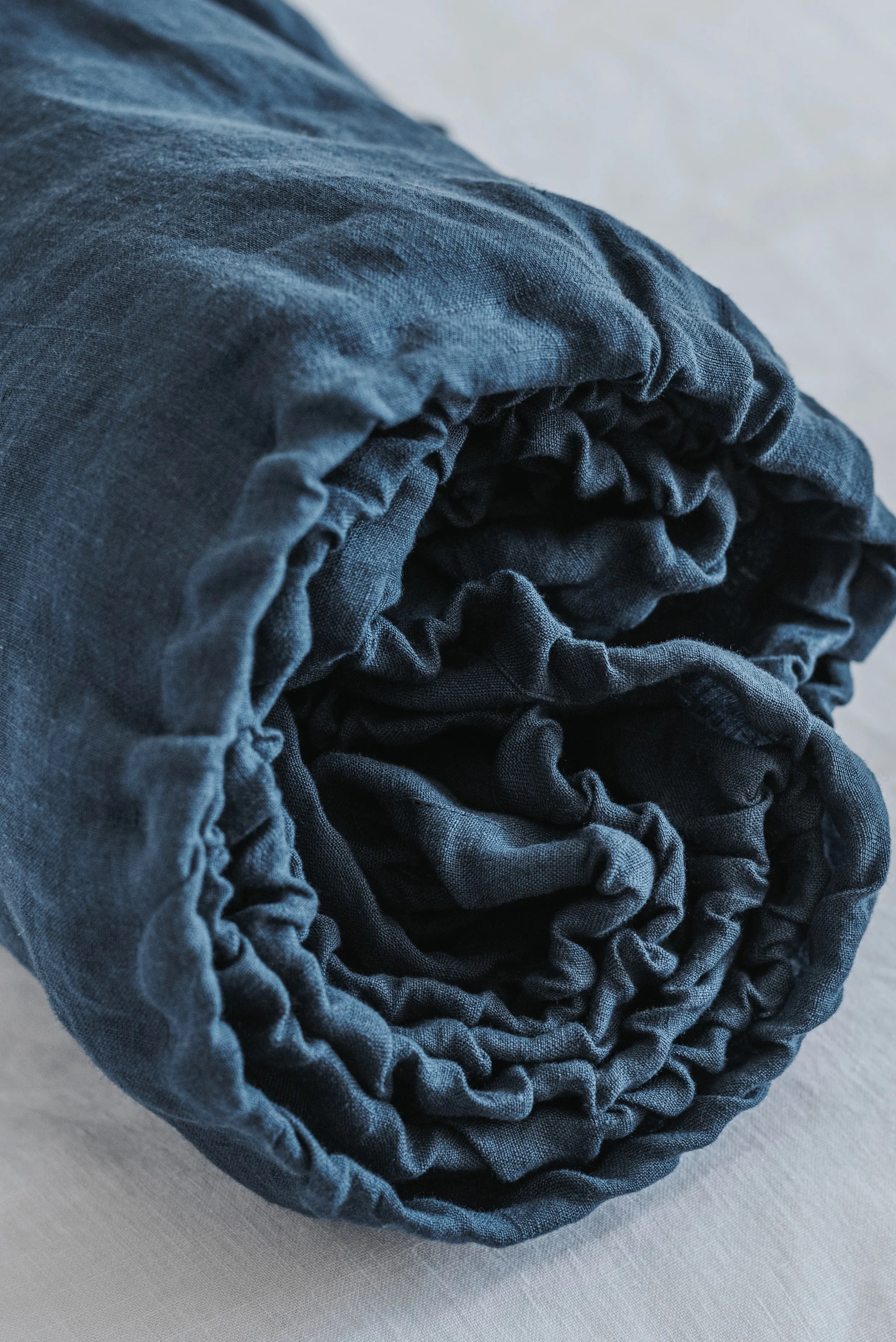 Fitted Sheet and Flat Sheet Set - Dark Blue