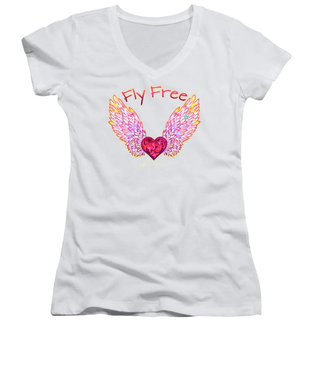 Fly Free - Women's V-Neck