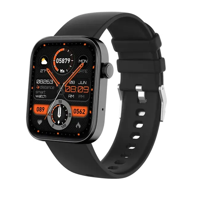 Full Screen Sport Heart Rate Blood Pressure Blood Oxygen Health Monitoring IP67 Waterproof Smart Watch Voice Call Smartwatch