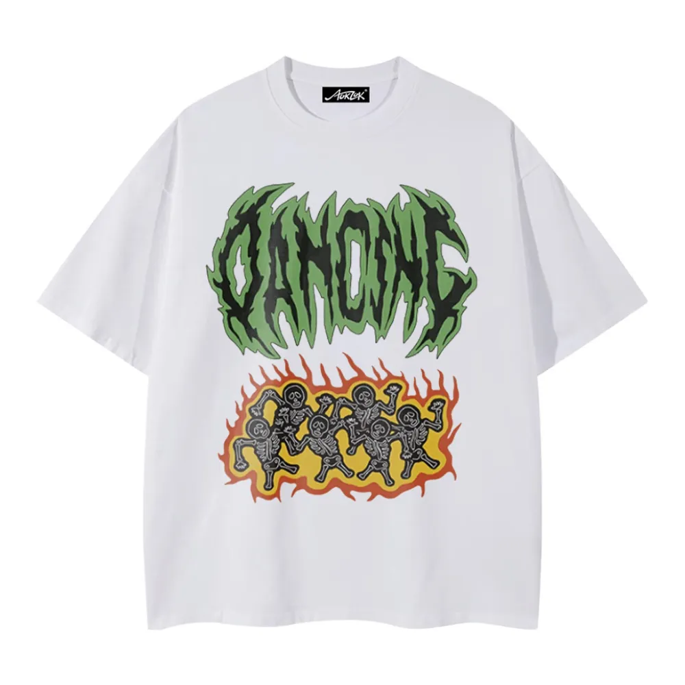 Hip Hop Dancing Skeleton T-shirt