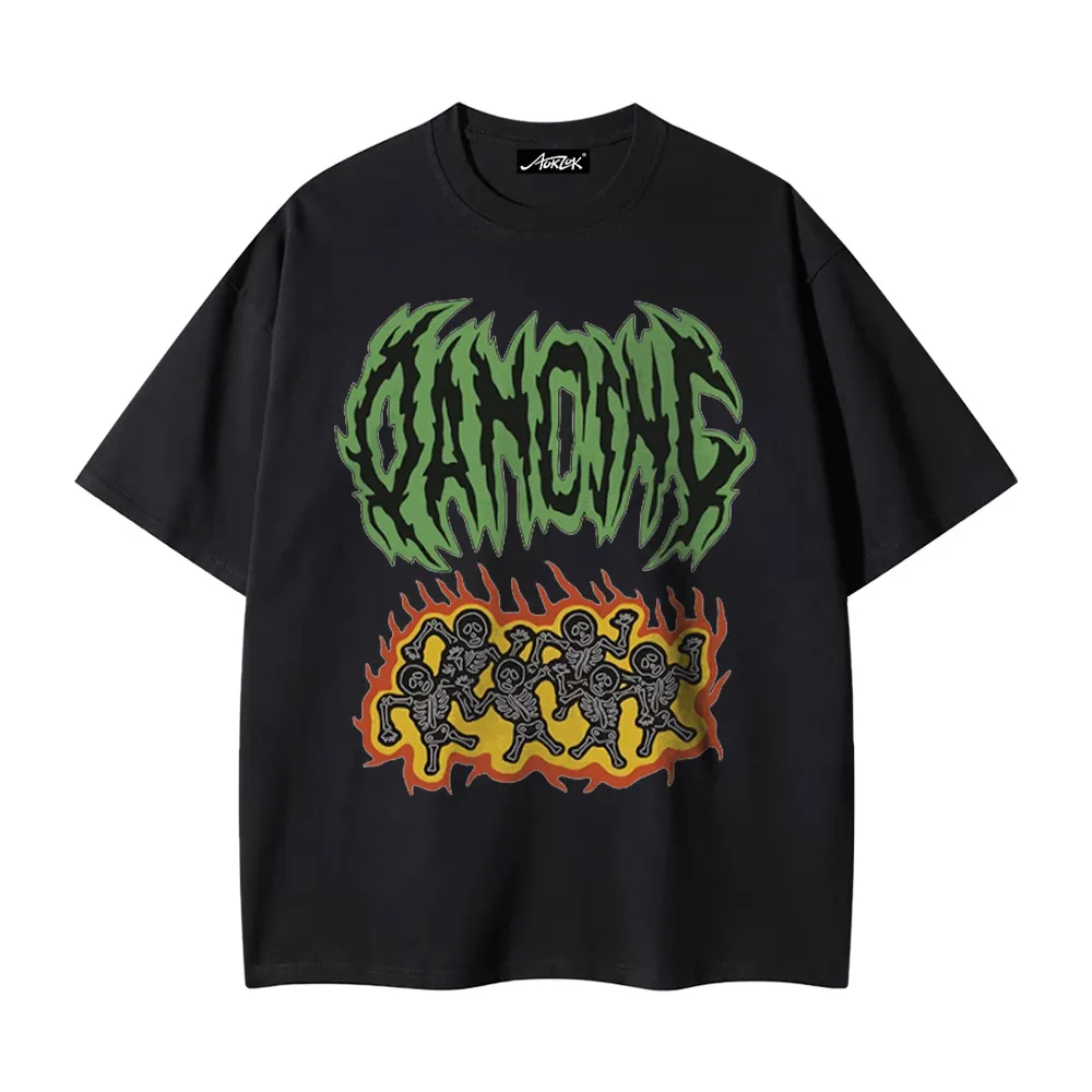 Hip Hop Dancing Skeleton T-shirt
