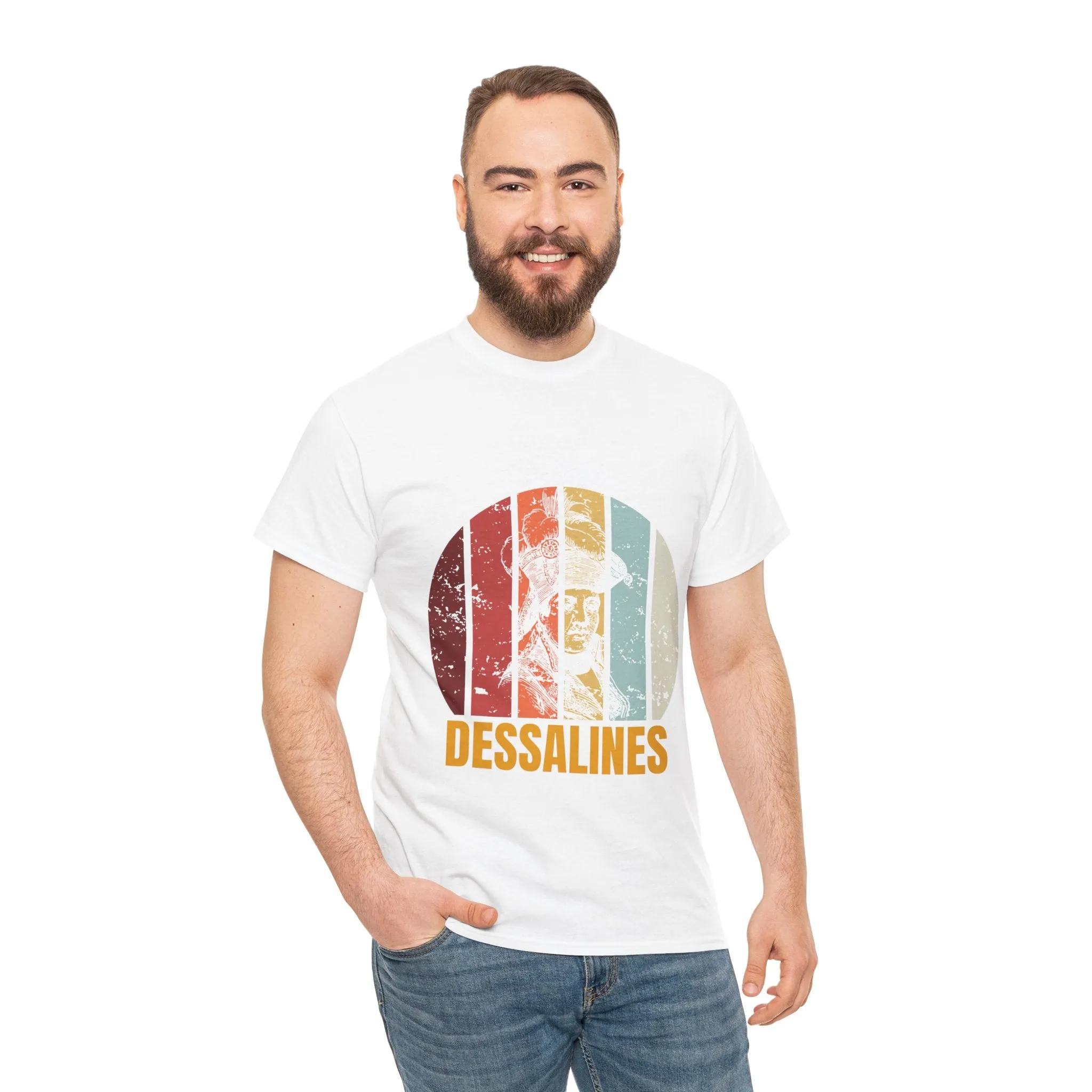 Jean-Jacques Dessalines Haitian History T-Shirt Celebrate Haiti’s Revolutionary Leader Cultural Pride Apparel Unisex Cotton Comfort Fit