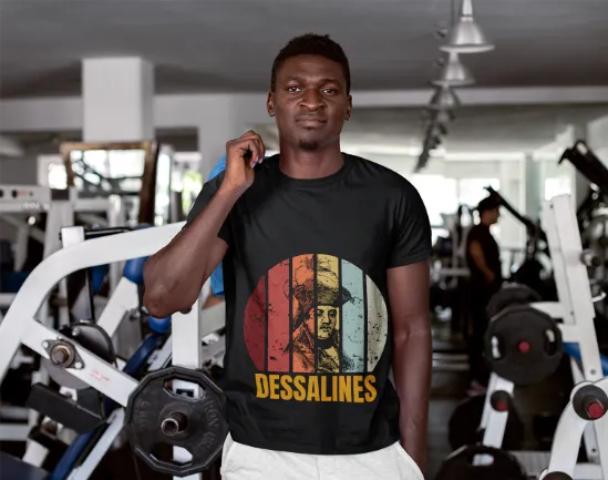 Jean-Jacques Dessalines Haitian History T-Shirt Celebrate Haiti’s Revolutionary Leader Cultural Pride Apparel Unisex Cotton Comfort Fit
