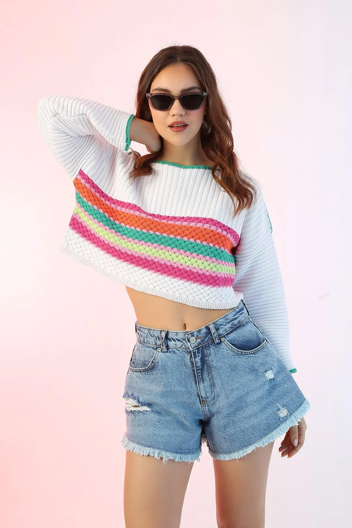 Knit Striped Sweater