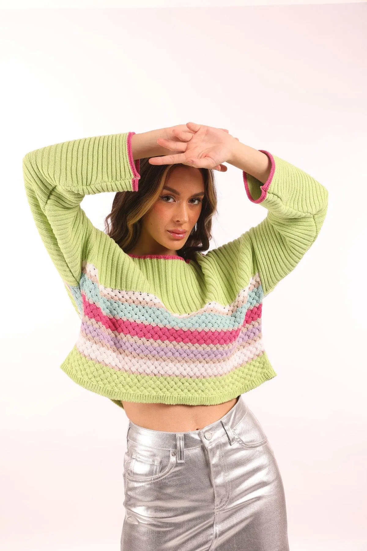 Knit Striped Sweater