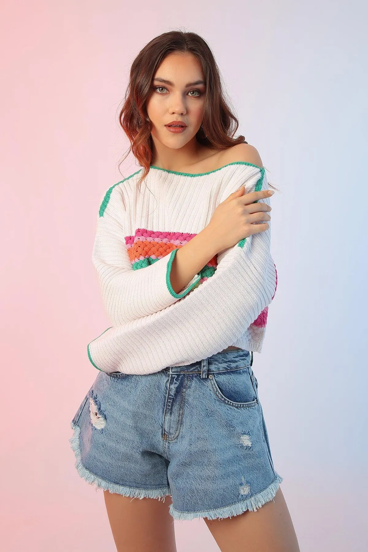 Knit Striped Sweater
