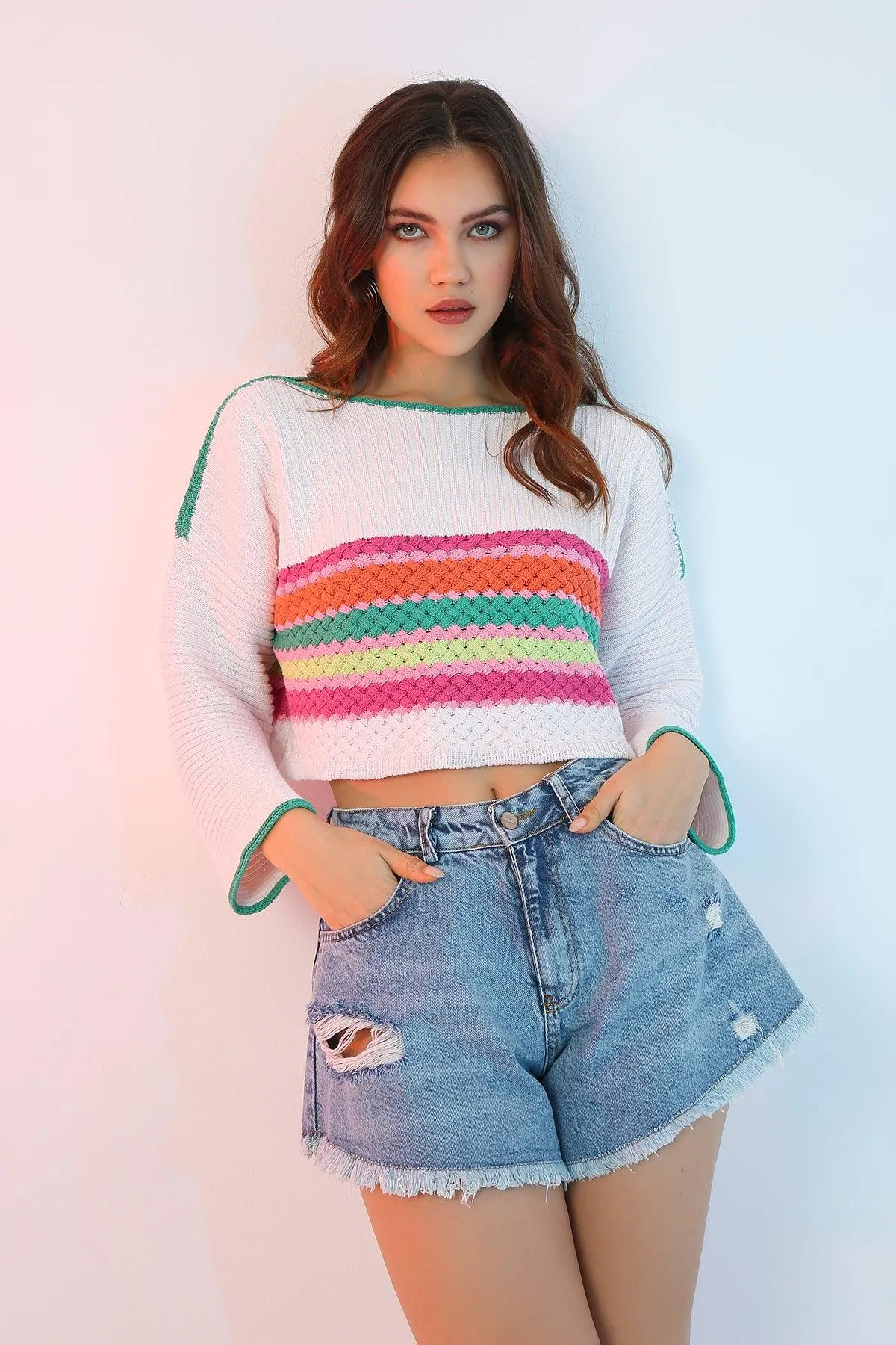 Knit Striped Sweater
