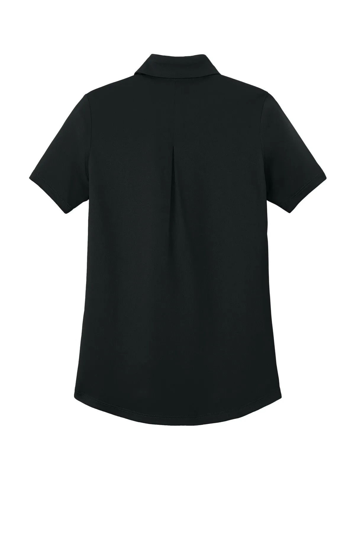 Mercer Mettle Women's Recharge Jersey Polo MM1021 Deep Black