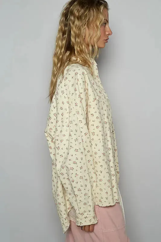 Pol Clothing Inc. Debbi Collar Neck Top – Vintage-Inspired & Effortlessly Chic