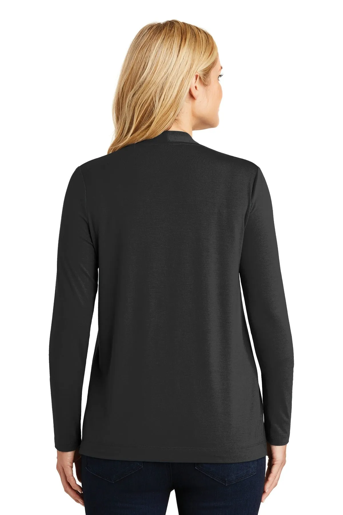 Port Authority Women's Concept Open Cardigan. L5430 Black