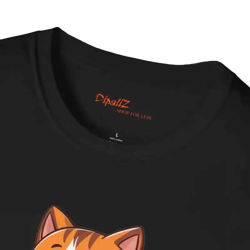 Purrrfectly Durable Noodle Slurping Cat Tee