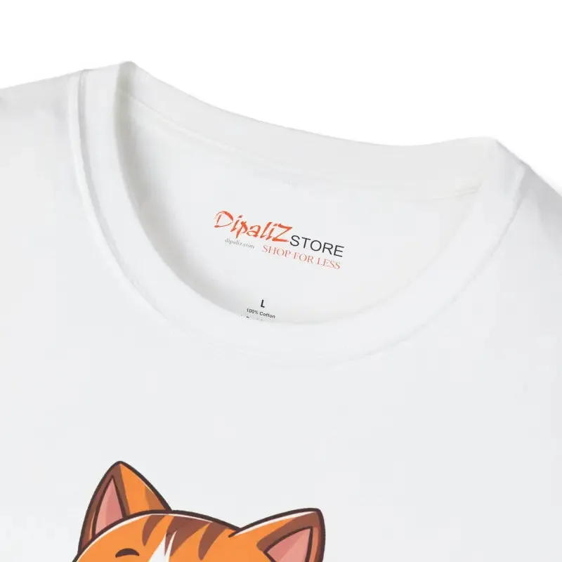 Purrrfectly Durable Noodle Slurping Cat Tee