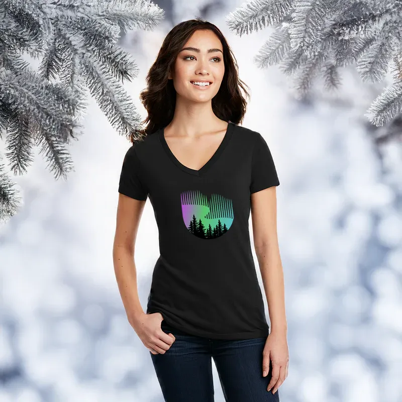 "Northern Lights" Women's V-Neck