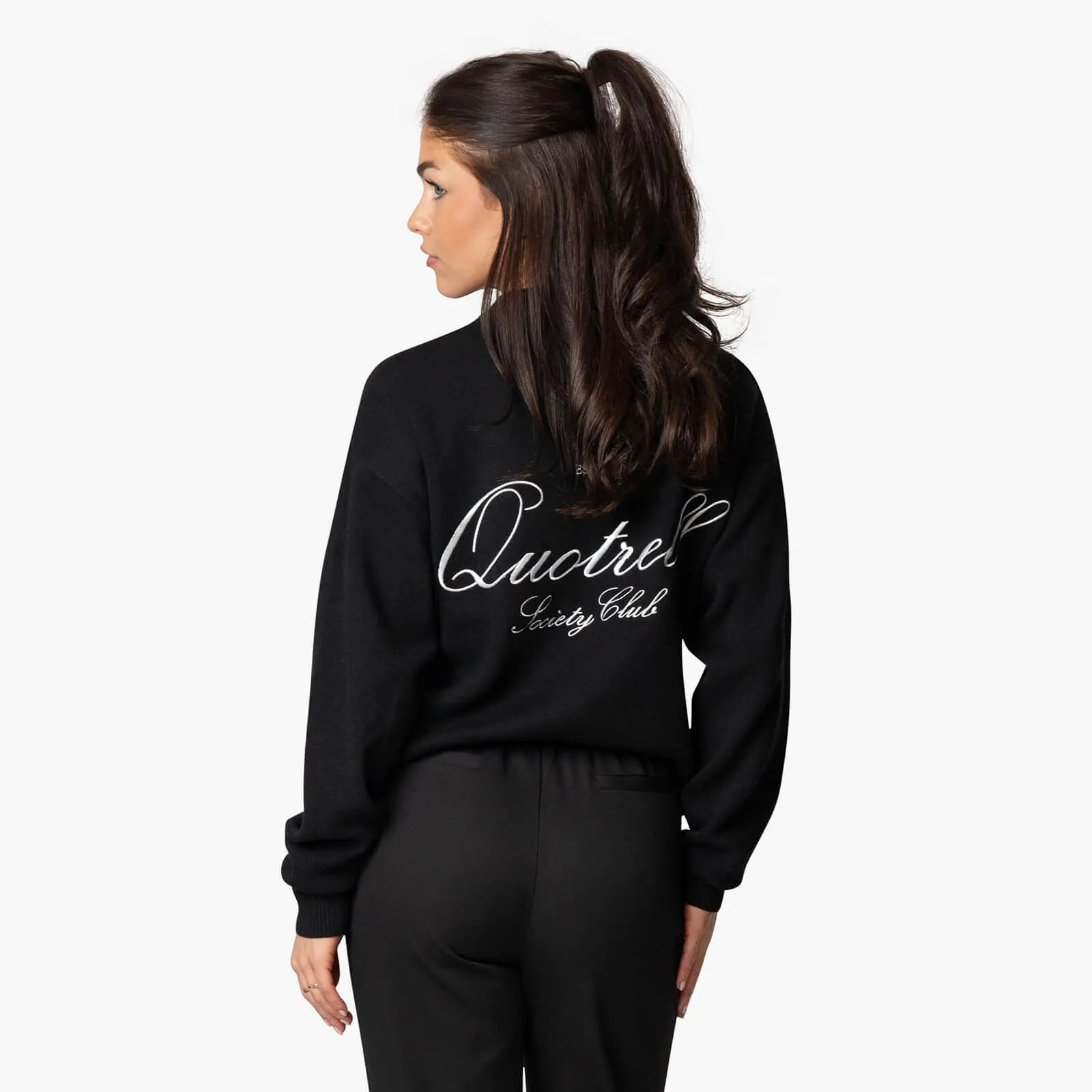 RENO KNITTED SWEATER | BLACK