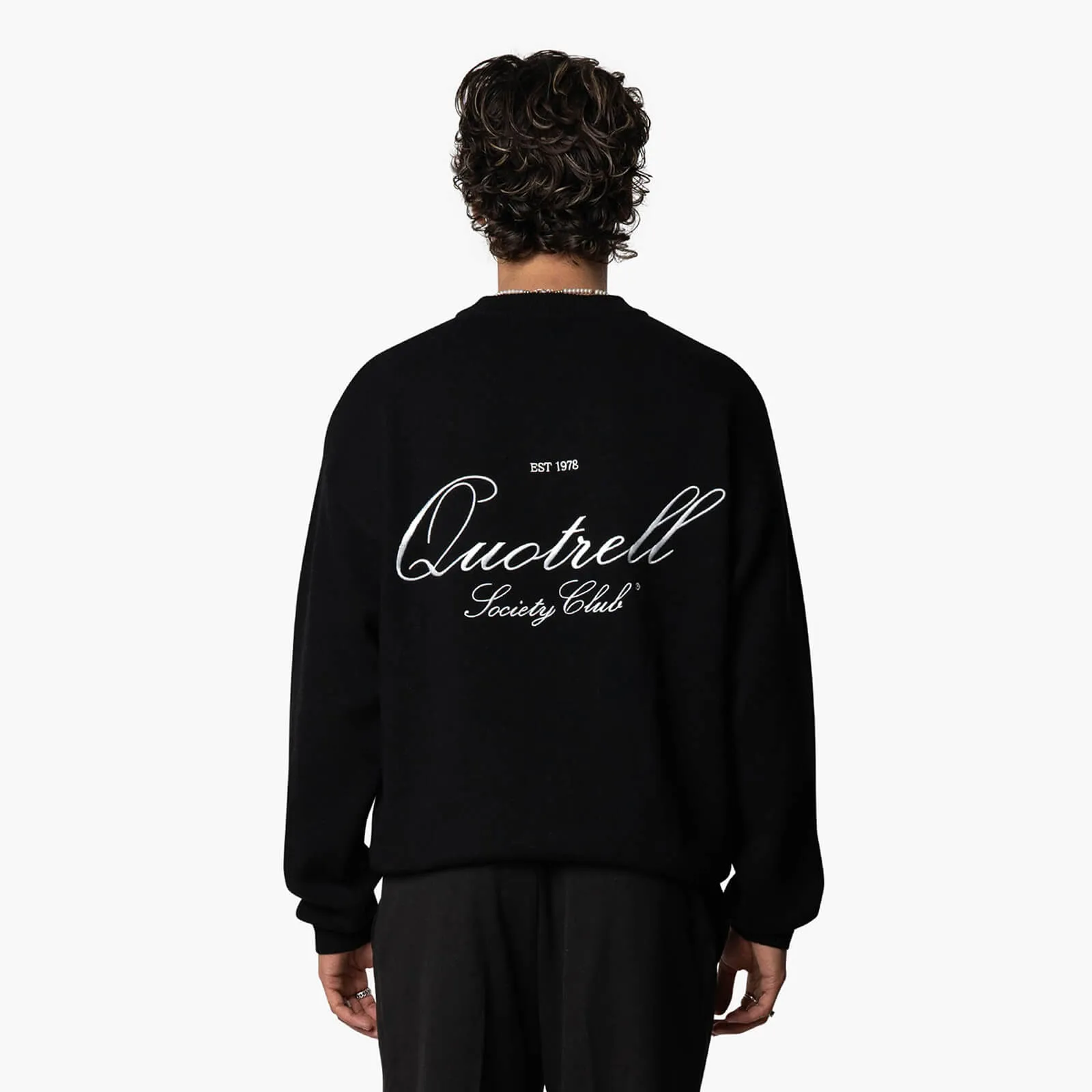 RENO KNITTED SWEATER | BLACK