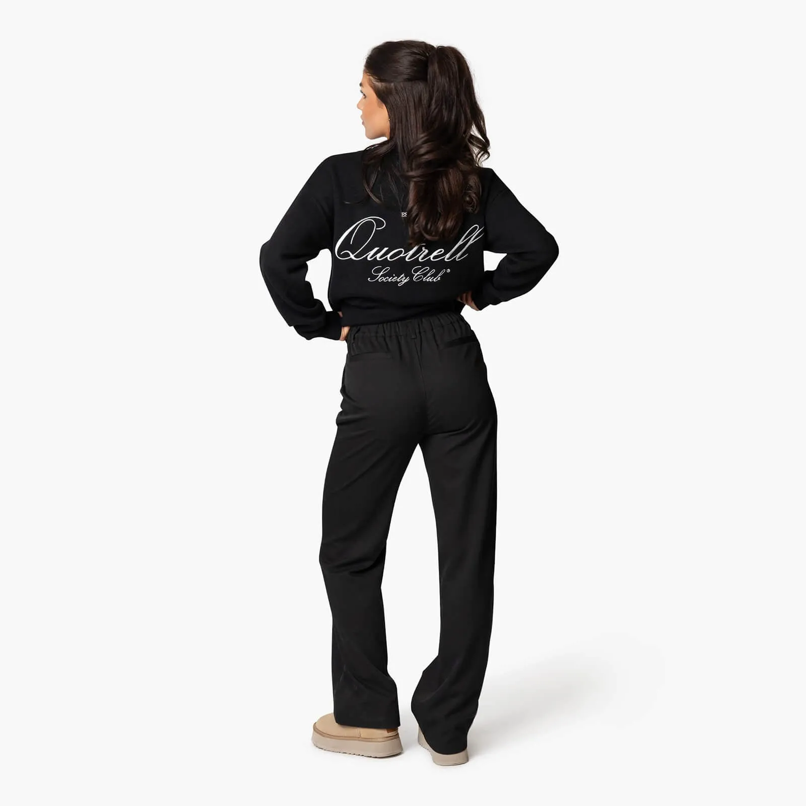 RENO KNITTED SWEATER | BLACK