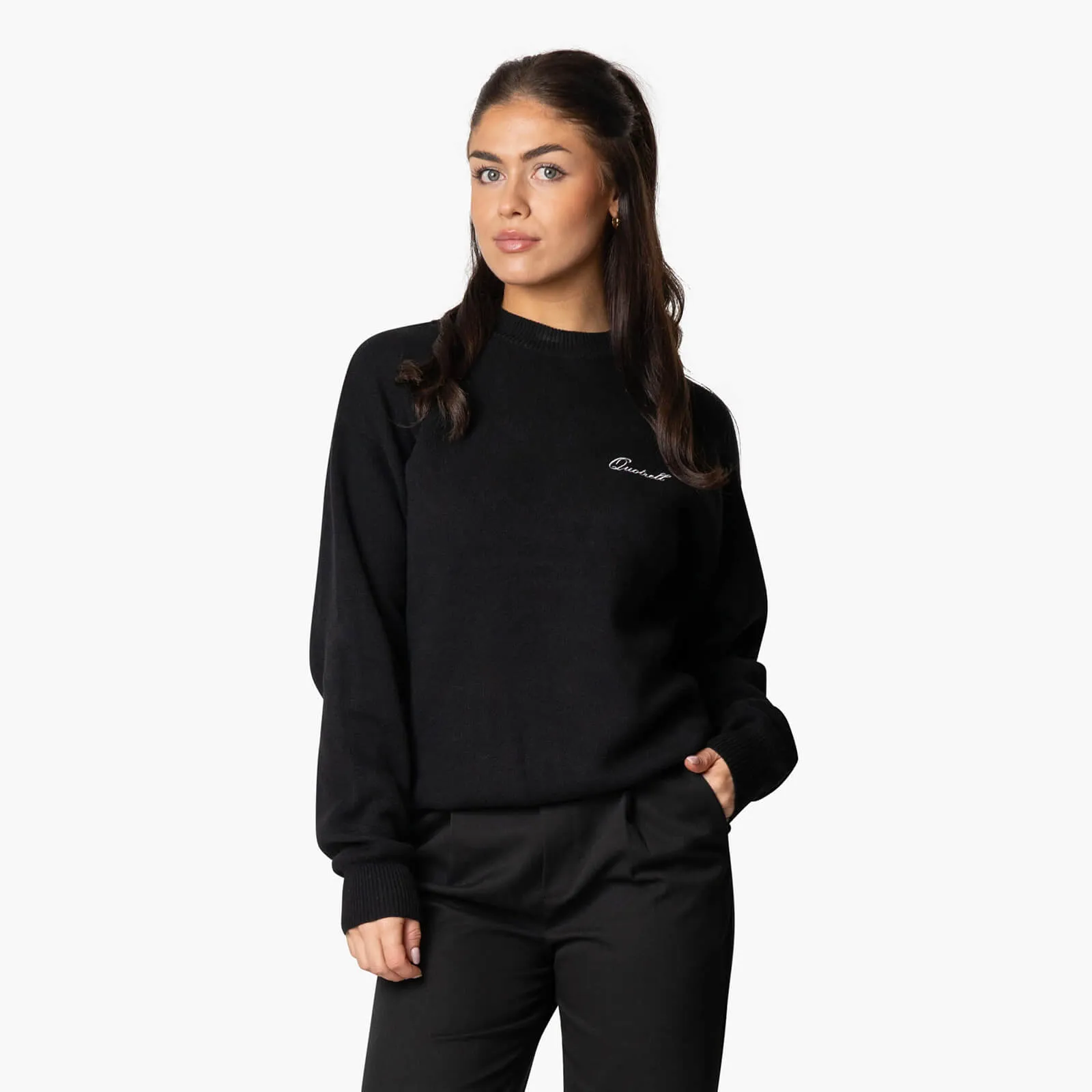 RENO KNITTED SWEATER | BLACK