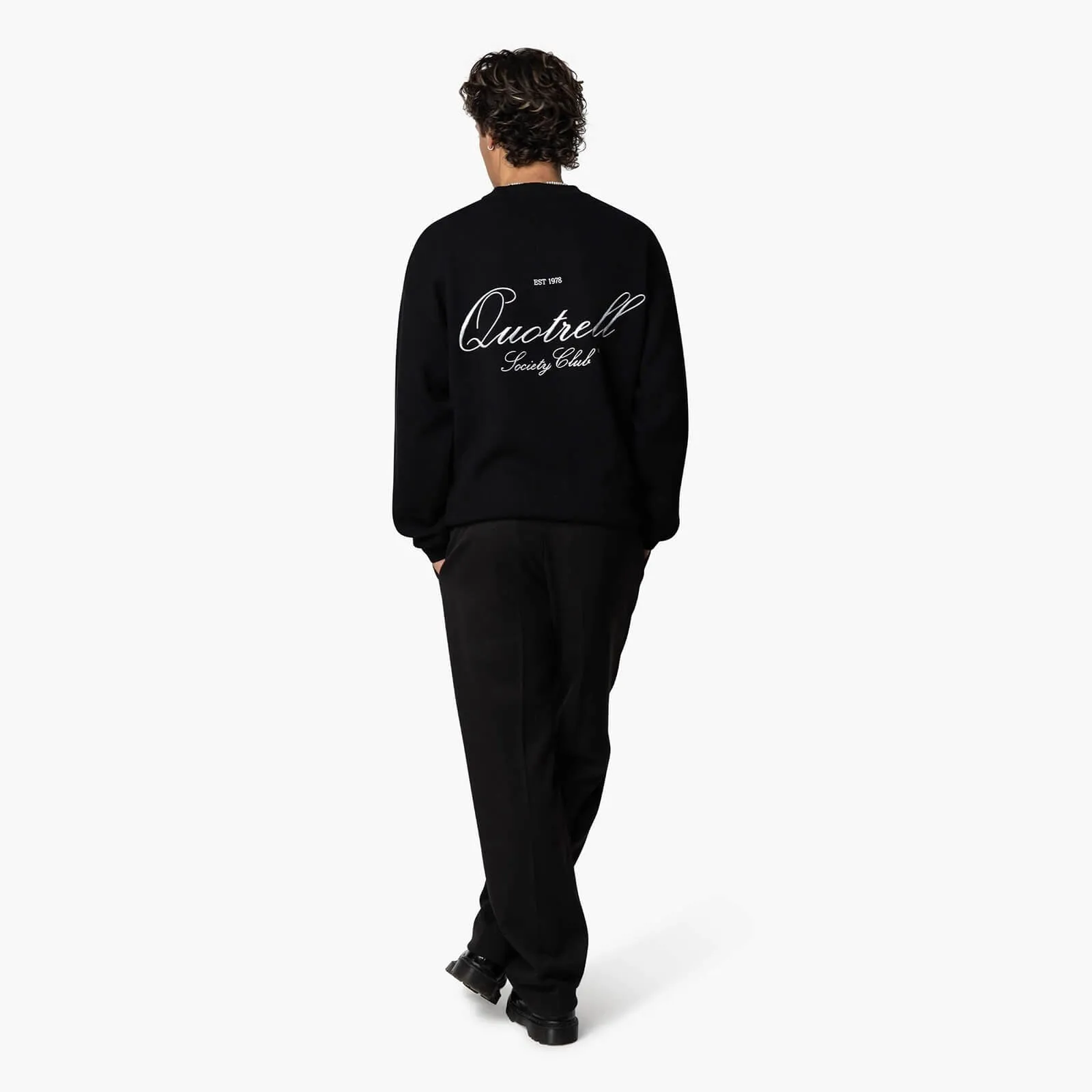 RENO KNITTED SWEATER | BLACK