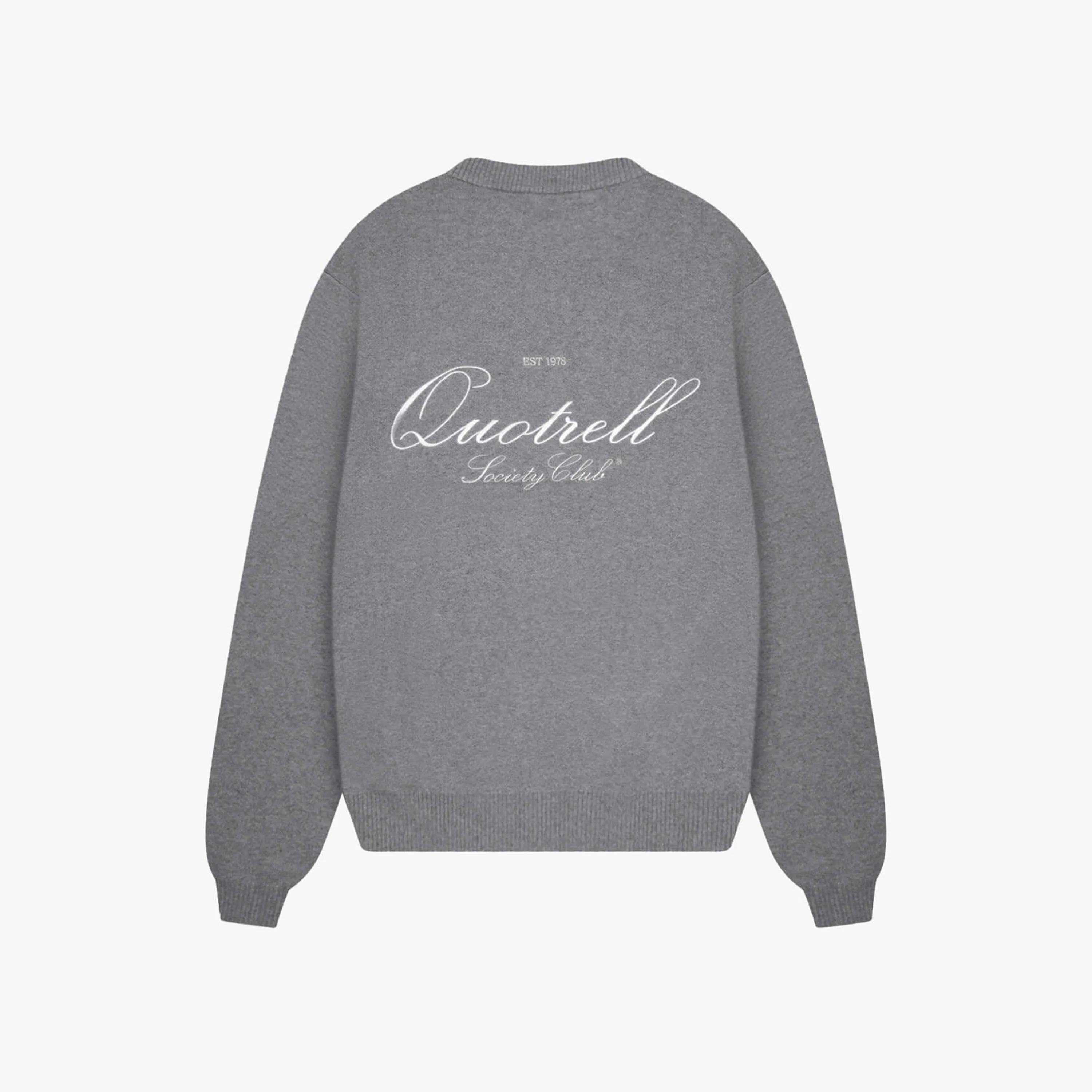 RENO KNITTED SWEATER | GREY MELEE