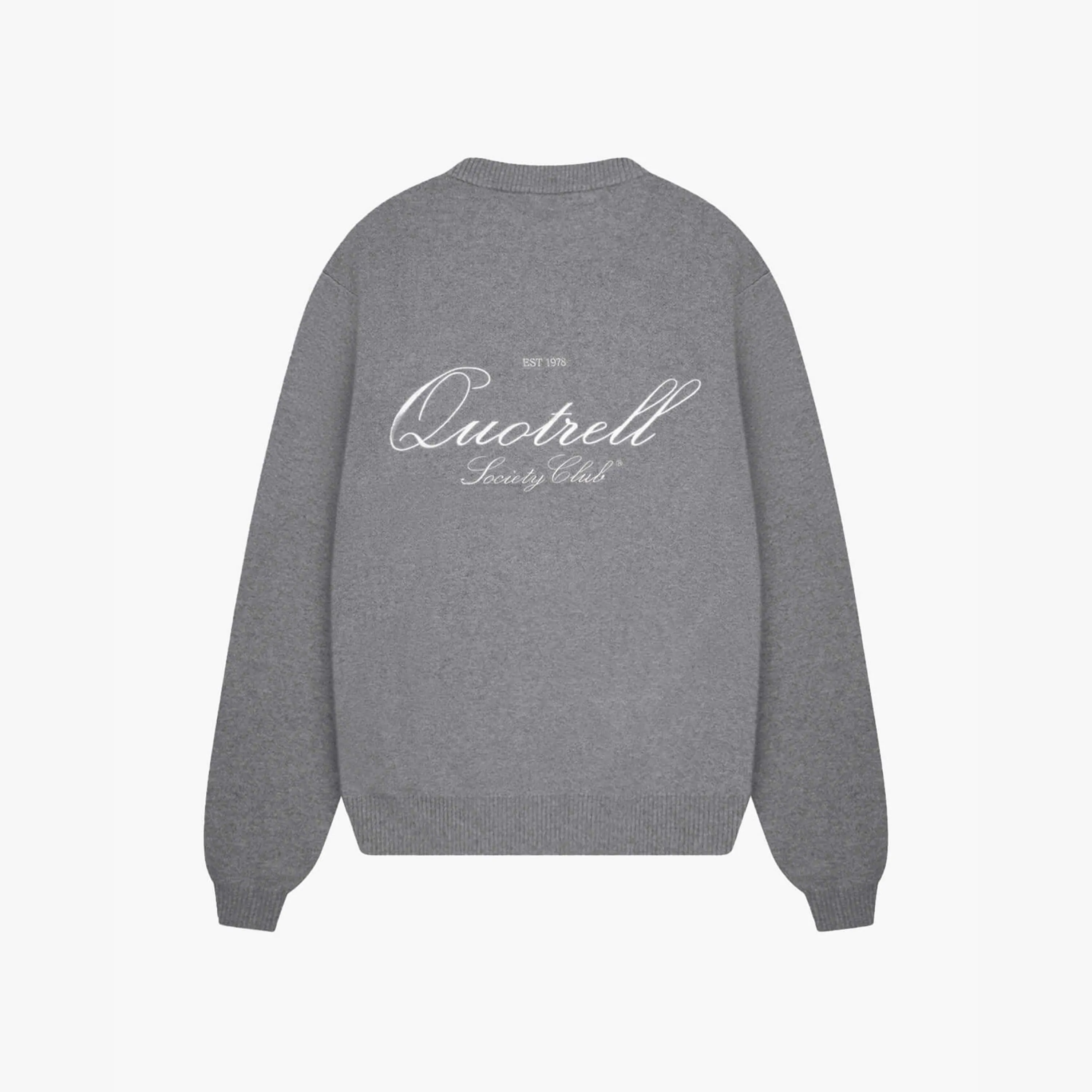 RENO KNITTED SWEATER | GREY MELEE