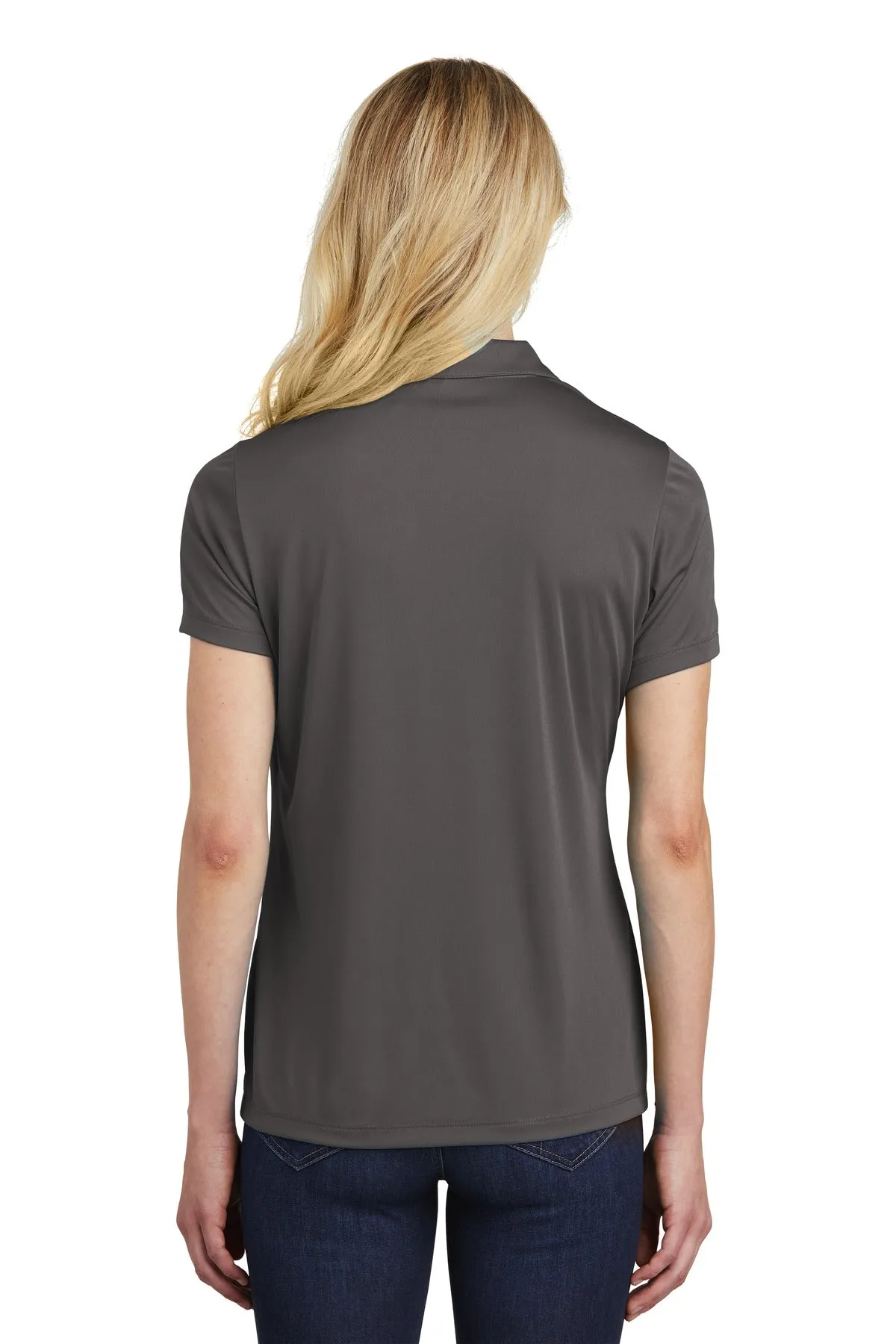 Sport-Tek  Women's PosiCharge  Competitor  Polo. LST550 Iron Grey