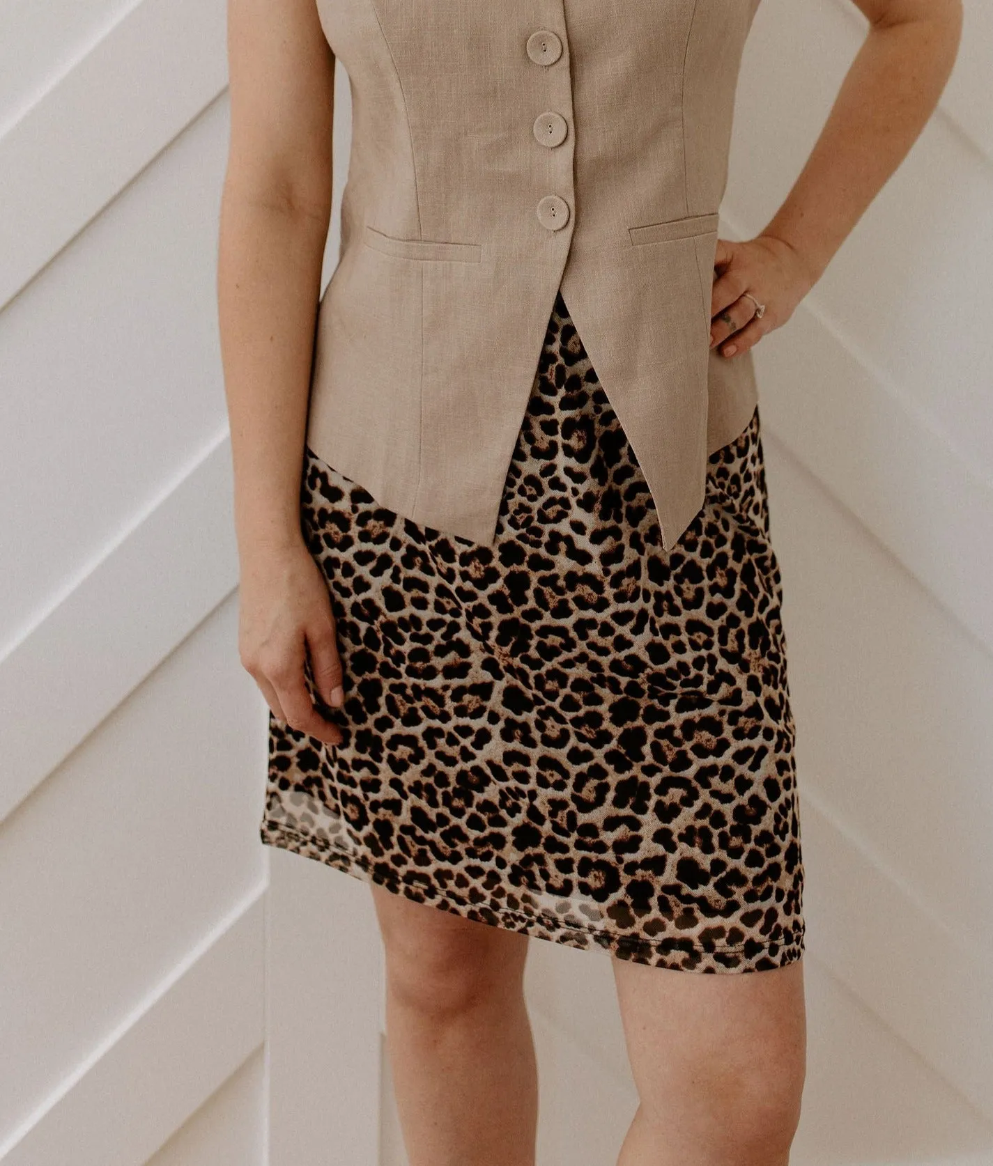 The Silvie Vest by Heartloom - Bark
