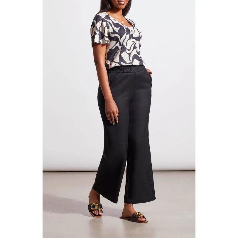 Tribal Pull-On Ankle Pant w/ Hem Vent & Buttons