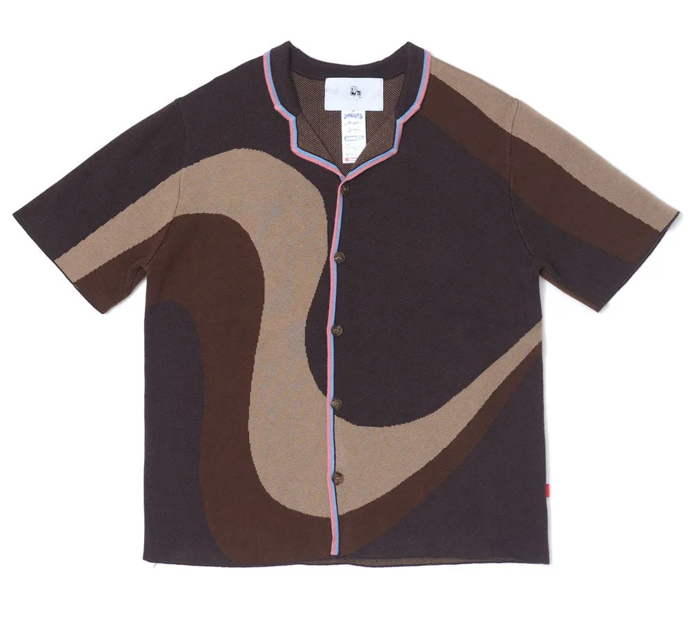 WAVY KNIT SHIRT