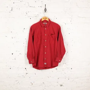 Women's Levi's Red Tab Denim Shirt - Red - Women's L