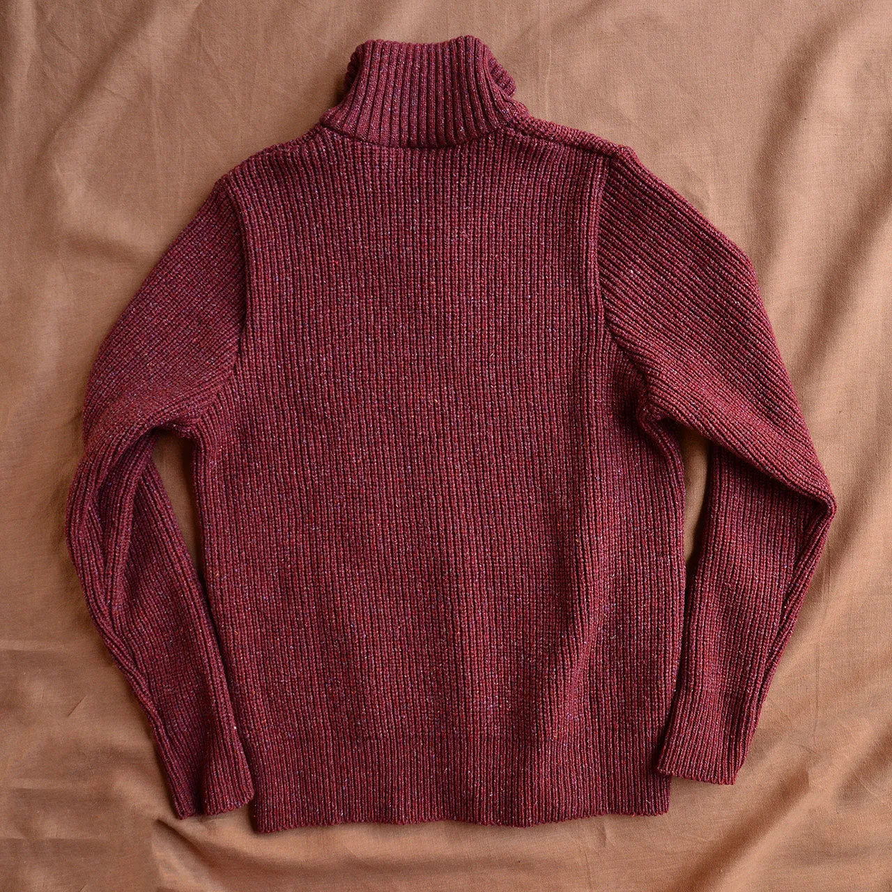 Women's Rib Knit Sweater - Recycled Organic Merino/Silk (XS-L)