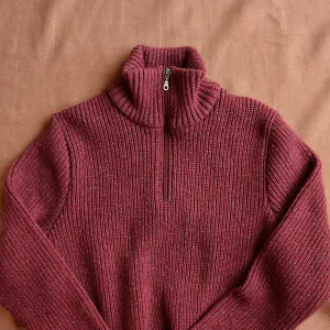 Women's Rib Knit Sweater - Recycled Organic Merino/Silk (XS-L)