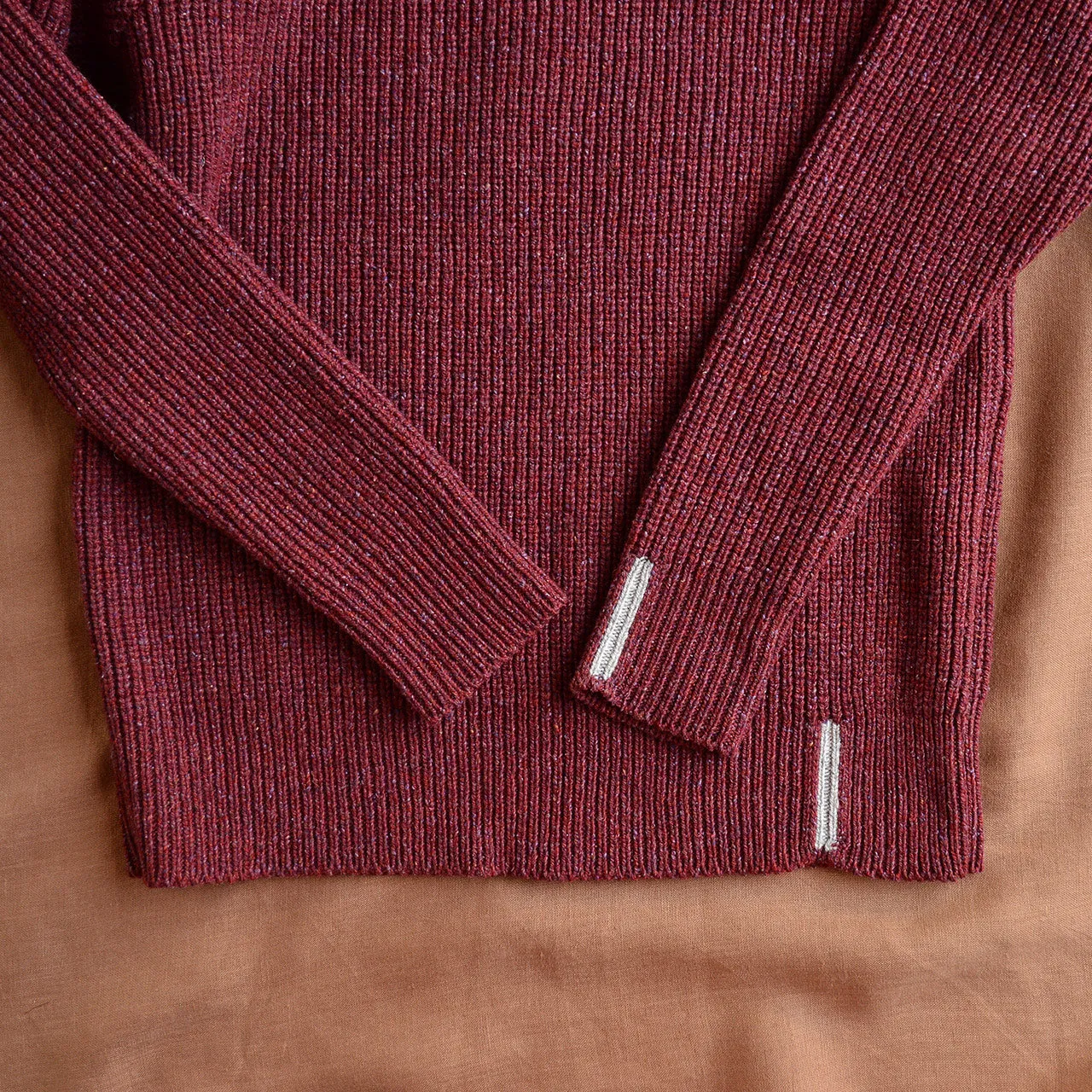 Women's Rib Knit Sweater - Recycled Organic Merino/Silk (XS-L)